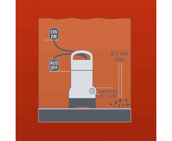 Einhell GH-SP 2768 - 6800l/h