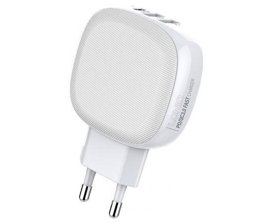 Wall charger LDNIO A3510Q, 2x USB + USB-C, PD + QC 3.0, 32W (white)