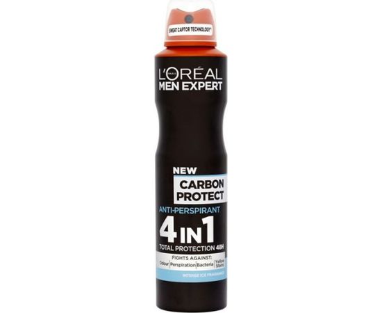 L'oreal L’Oreal Paris Men Expert Dezodorant spray Carbon Protect 4w1 150ml