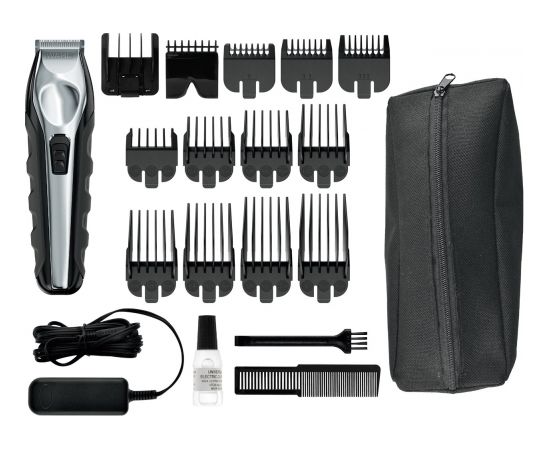 Wahl 09888-1316 beard trimmer Black, Stainless steel Matu, Bārdas, Ķermeņa trimmeri