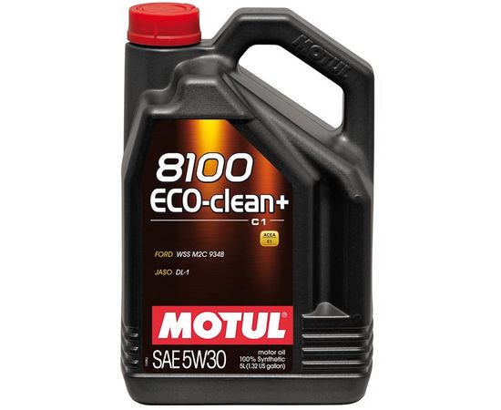 MOTUL 8100 Eco-clean+ 5W30 5L ACEA C1 WSS M2C 934B
