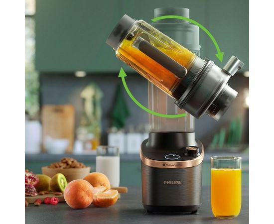 PHILIPS HR3770/10 Flip&Juice blenderis 1500W melna metāliska