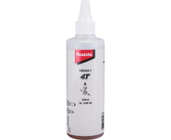 Eļļa Makita 195532-1; 220 ml zāles pļāvēju/zāliena traktoru dzinējiem