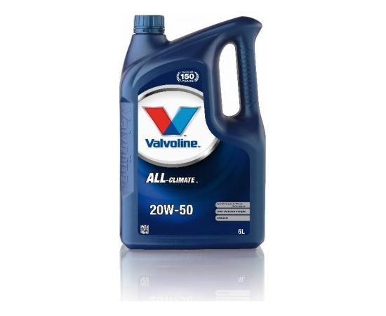 Eļļa Valvoline ALL CLIMATE 20W50; 5 L