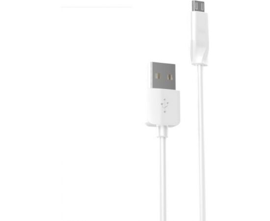 Hoco X1 Izturīgs Universāls Micro USB uz USB Datu & Ātrās Uzlādes kabelis 1m Balts