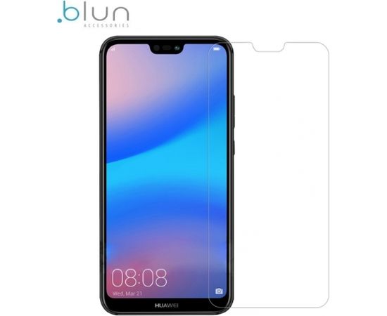 Blun Extreeme Shock 0.33mm / 2.5D Aizsargplēve-stiklss Huawei P20 (EU Blister)