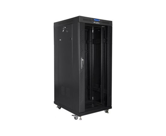 LANBERG FREE STANDING 19" RACK CABINET 27U 600x600 BLACK