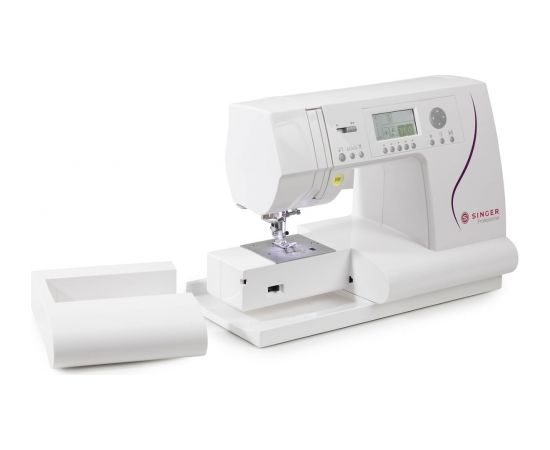 Singer C430 sewing machine, electronic, white