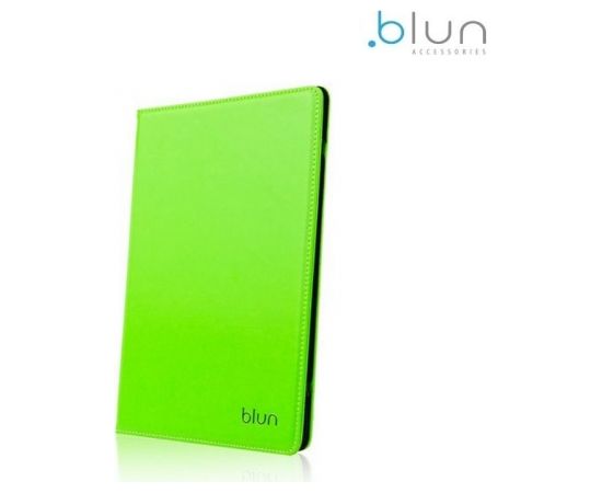 Blun UNT Universāls Eko ādas sāniski atverams maks ar stendu Tablet PC līdz 8" displēju Salātkrāsas