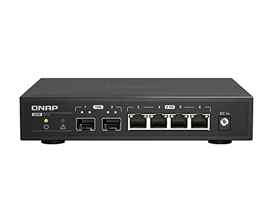 QNAP QSW-2104-2S 10GbE Switch bl - Network / 2.5-10GbE switch