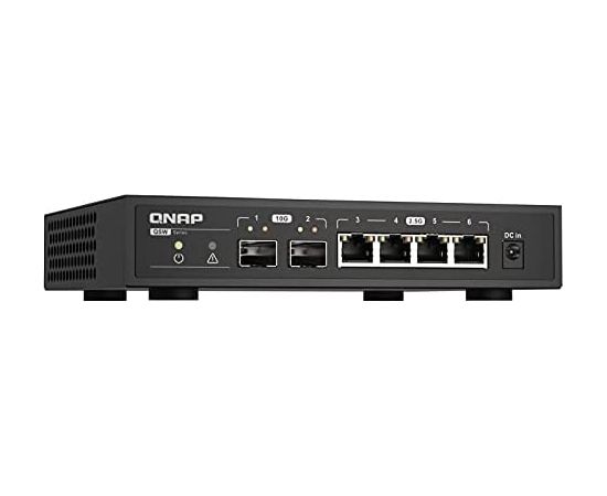 QNAP QSW-2104-2S 10GbE Switch bl - Network / 2.5-10GbE switch