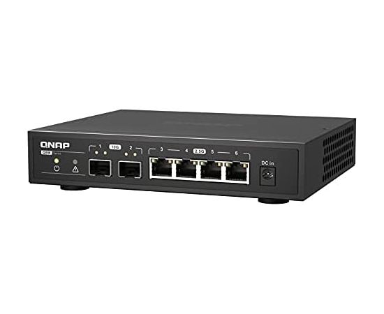 QNAP QSW-2104-2S 10GbE Switch bl - Network / 2.5-10GbE switch