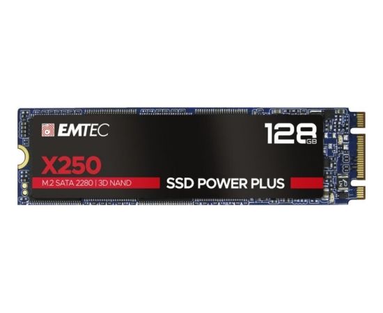 Emtec X250 SSD Power Plus 128 GB Solid State Drive (SATA 6 GB / s, M.2)