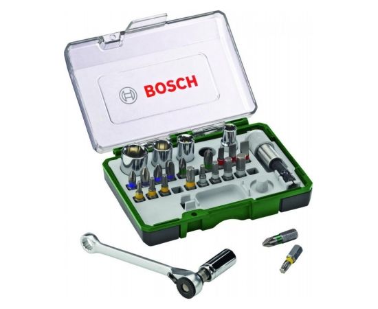Muciņu ar uzgaļiem komplekts Bosch 2607017562; 27 gab.