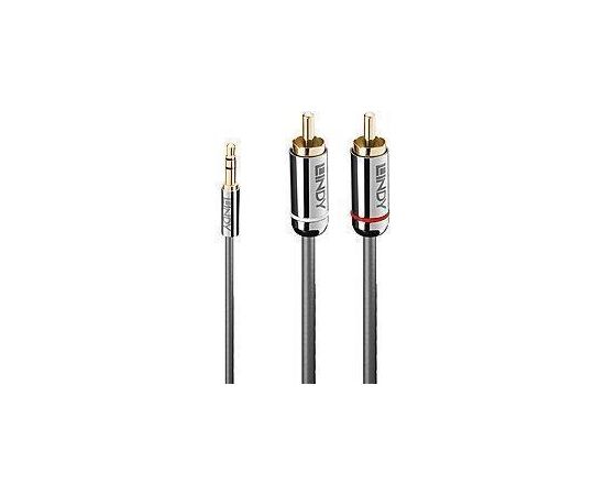 CABLE AUDIO 3.5MM TO PHONO 1M/35333 LINDY