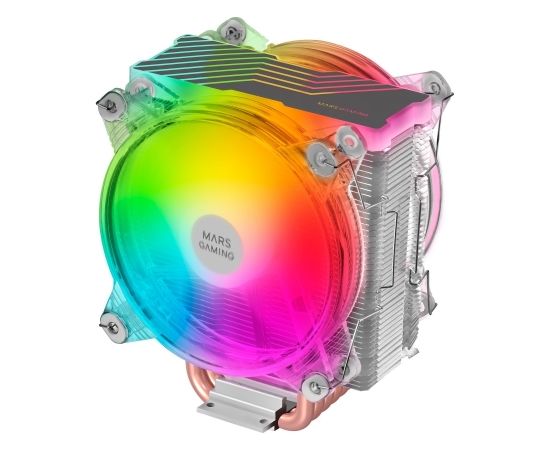 Mars Gaming MCPU66 CPU Cooler ARGB 220W Dual Fan 120mm Dzesētājs procesoram