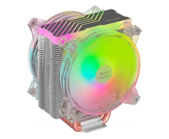 Mars Gaming MCPU66 CPU Cooler ARGB 220W Dual Fan 120mm Dzesētājs procesoram