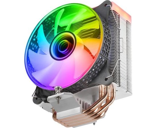 Mars Gaming MCPU-VR CPU Cooler Dual Infinity Mirror ARGB 180W 120mm Dzesētājs procesoram