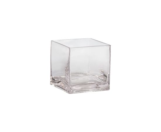 Vâze IN HOME 10x10xH10cm, caurspîdîga Interjera un Dizaina priekšmeti