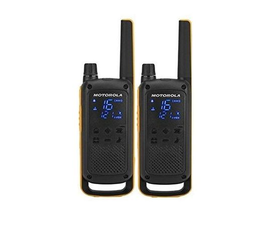 Motorola TLKR T82 Extreme RSM Duo Twin Pack Black, Orange