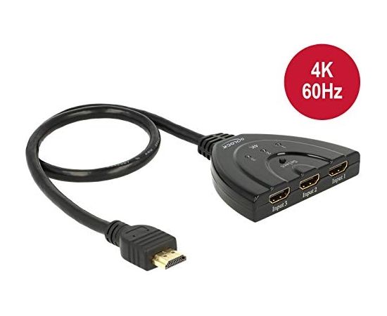 DeLOCK Splitter 1xHDMI in>3xHDMI 4K