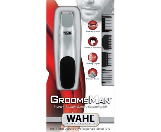 Wahl Groomsman Black, Silver Волосы, борода, триммеры для тела