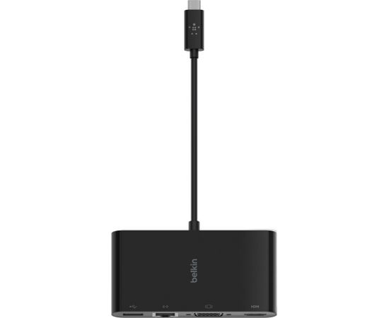 Belkin AVC005BTBK interface hub USB 3.2 Gen 1 (3.1 Gen 1) Type-C Black