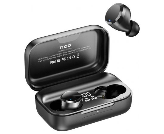 TOZO T12 PRO TWS Earbuds Black