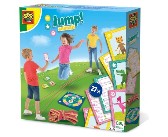 SES Jump! Dzīvnieki - franču gumiju lēkāšanas spēle