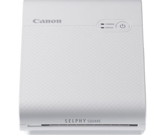 Canon фотопринтер + фотобумага Selphy Square QX10 Premium Kit, белый