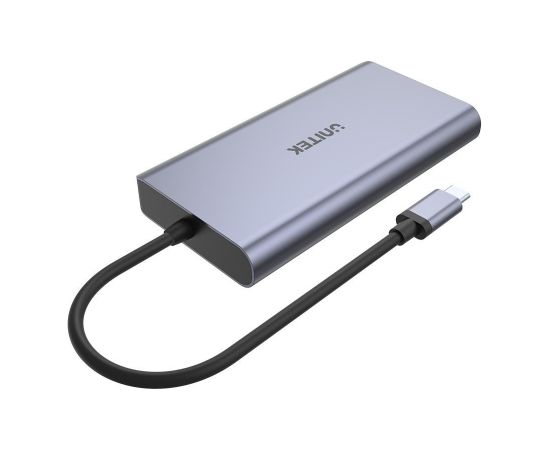 UNITEK uHUB S7 USB 3.2 Gen 1 (3.1 Gen 1) Type-C Grey