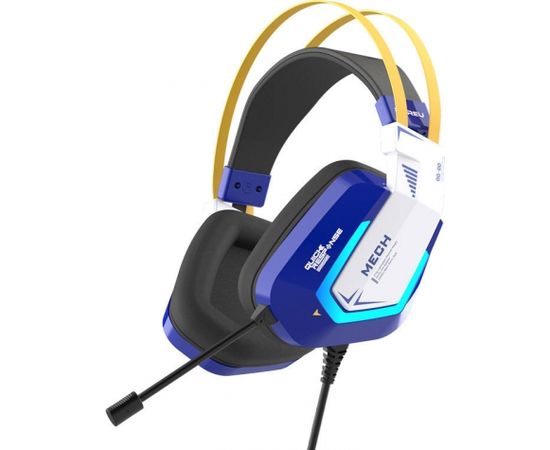 Gaming headphones Dareu EH732 USB RGB (blue)
