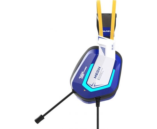 Gaming headphones Dareu EH732 USB RGB (blue)