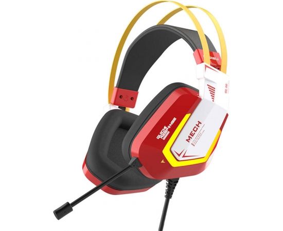 Gaming headphones Dareu EH732 USB RGB (red)