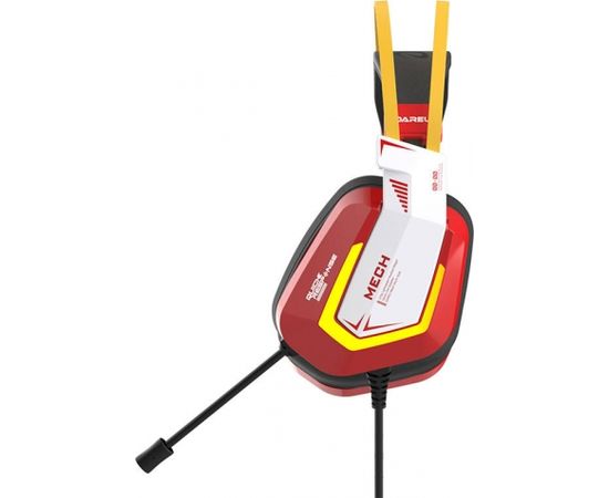 Gaming headphones Dareu EH732 USB RGB (red)