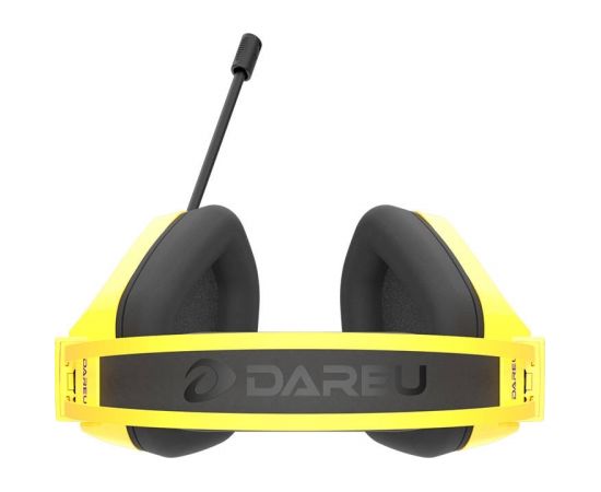 Gaming headphones Dareu EH732 USB RGB (yellow)