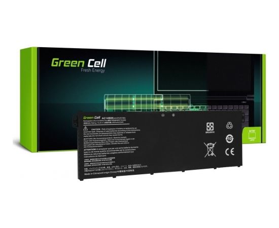 Baterija Green Cell AC14B3K AC14B8K Acer (AC72)