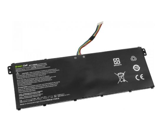 Baterija Green Cell AC14B3K AC14B8K for Acer Aspire 5 A515 A517 E15 ES1-512 ES1-533 R5-571T V3-372 Nitro 5 AN515-51