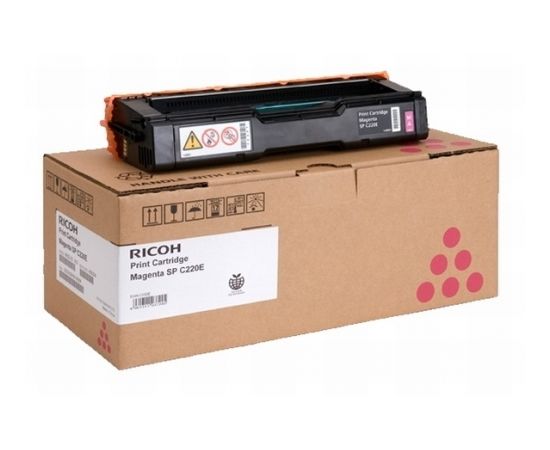 Ricoh Cartridge Type SP C220E Magenta (407644) 2k (406100) (406054) (406767)