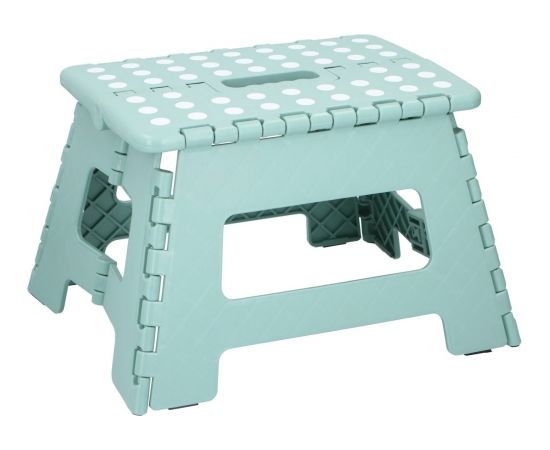 Saska Garden STOŁEK TABORET SKŁADANY ZIELONY Virtuves krēsli