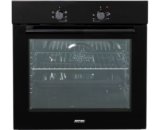 MPM-63-BO-12T built-in oven black Cepeškrāsnis, iebūvējamas
