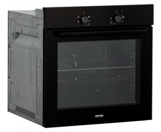 MPM-63-BO-12T built-in oven black Cepeškrāsnis, iebūvējamas