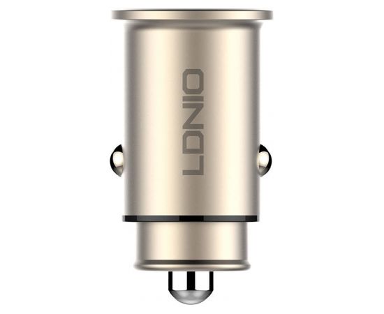 LDNIO C506Q USB, USB-C Car charger + MicroUSB Cable