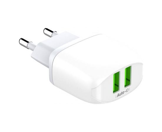 Wall charger  LDNIO A2219 2USB + USB-C cable