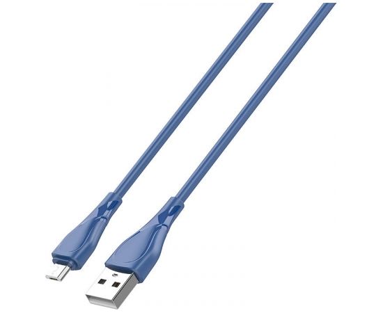 LDNIO LS612  USB - Micro USB 2m, 30W Cable (Blue)