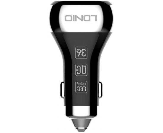 LDNIO C2 2USB Car charger + Lightning Cable