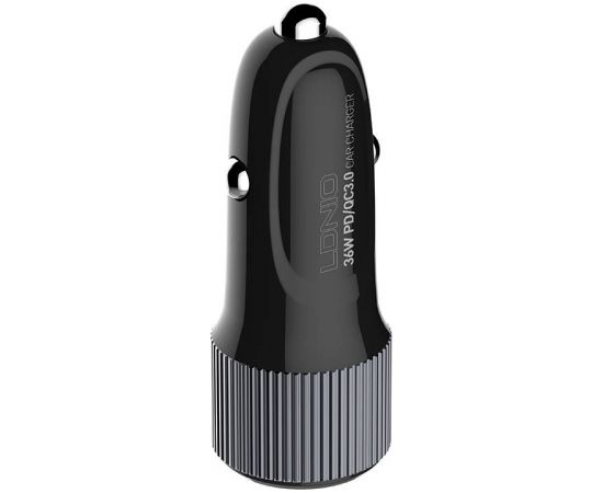 LDNIO C510Q USB, USB-C Car charger + USB-C - USB-C cable