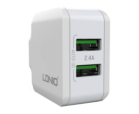 Wall charger  LDNIO A2201 2USB +  Lightning cable