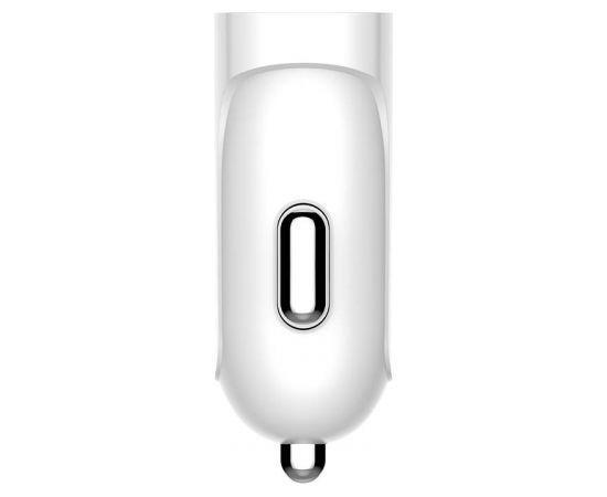 Car charger LDNIO DL-C17, 1x USB, 12W + USB-C cable (white)