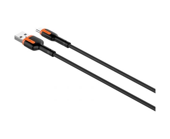LDNIO LS531 USB - Micro USB 1m Cable (Grey-Orange)